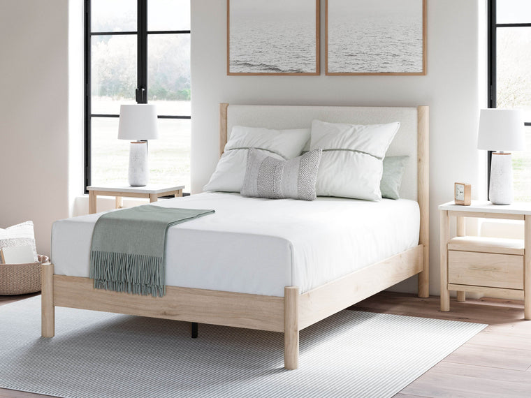 Cadmori - Upholstered Panel Bed - Forward Furniture
