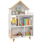 Toy Storage Organizer Cabinet, 3-Tier Kids Bookshelf for Playroom, Kids Room, Nursery, Kindergarten, White