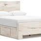 Lawroy - Panel Bed With Storage
