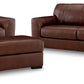 Brogliano - 3 Pc. - Sofa, Oversized Chair And Ottoman - Canyon