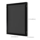 24" x 32" Hockey Jersey Frame, Jersey Shadow Box for Basketball, Football, Baseball, Black