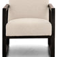 Alarick - Cream - Accent Chair