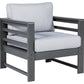 Amora - Charcoal Gray - Lounge Chair W/Cushion (Set of 2)