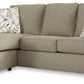 Renshaw - Pebble - Sofa Chaise