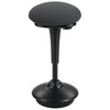 Adjustable Swivel Wobble Stool Chair - Charcoal Grey