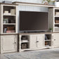 Havalance - Brown / Beige - 4 Pc. - Entertainment Center - 67" TV Stand