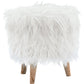 Elson - White - Storage Ottoman