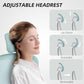 Ergonomic Mesh Office Chair, High Back Desk Chair with Rotatable Headrest, Flip-Up Armrests, Lumbar Support, Light Green