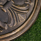 29 lb Heavy Duty Concrete Umbrella Base, 19" Round Parasol Holder for Outdoor, Garden, Backyard, Deck, Bronze