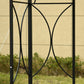 10' x 10' Patio Gazebo Outdoor, Canopy Shelter with Double-tier Roof, Pavilion Sidewalls for Garden Events, Dark Grey