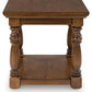 Sturlayne - Brown - Rectangular End Table