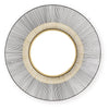 Dallmen - Accent Mirror - Black / Gold Finish