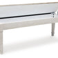 Skempton - Storage Bench - White