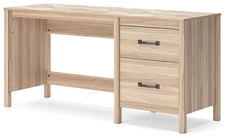 Battelle - Tan - Home Office Desk - Forward Furniture