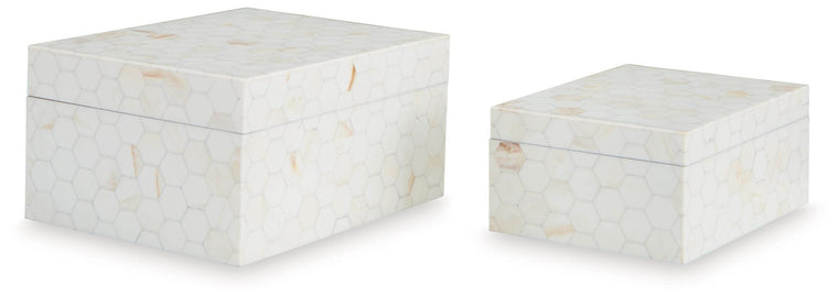 Aldenburg - Cream - Box Set (Set of 2) - Forward Furniture