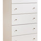 Bostwick - White - Five Drawer Chest