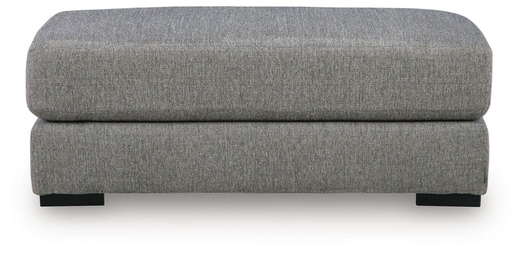 Creston Heights - Oversized Accent Ottoman - Smolder