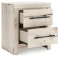 Lawroy - Light Natural - Two Drawer Night Stand