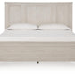 Darbonton - King Panel Storage Bed - Dove White