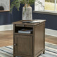 Treytown - Grayish Brown - Chair Side End Table