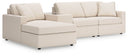 4 Pc. Sectional With Laf Corner Chaise And Storage Console