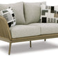 Swiss Valley - Beige - Loveseat W/Cushion