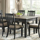Tyler Creek - Black / Gray - Rectangular Dining Room Table - Forward Furniture