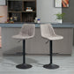 Adjustable Swivel Bar Stools Set of 2 - Grey