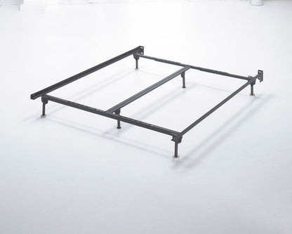 Derekson - King Panel Headboard with Bolt on Bed Frame - Multi Gray