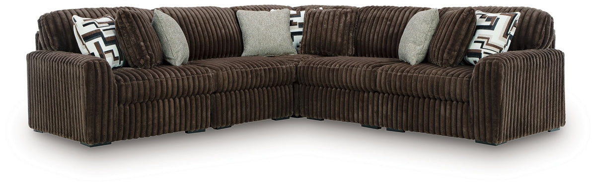 Midnight-Madness - Sectional - Chocolate