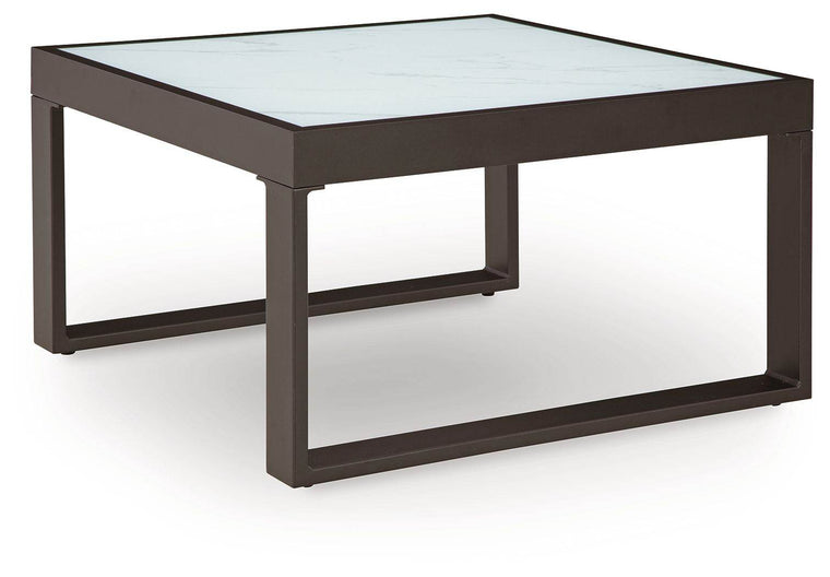 Beachloft - Black / Gray - Square Cocktail Table - Forward Furniture