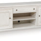 Robbinsdale - Extra Large TV Stand - Antique White