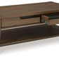 Roanhowe - Brown - Rectangular Cocktail Table