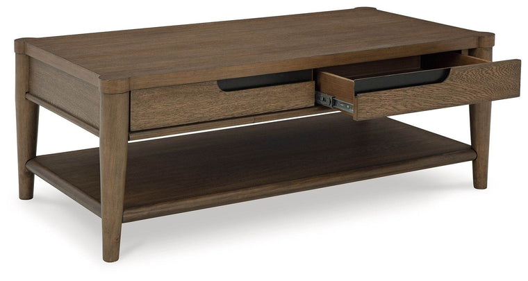 Roanhowe - Brown - Rectangular Cocktail Table - Forward Furniture