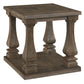 Johnelle - Gray - Rectangular End Table