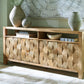 Hudwick - Natural Brown - Accent Cabinet