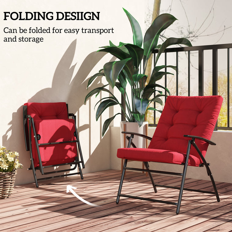 Foldable Fabric Upholstered Recliner with Armrest