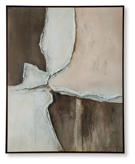 Junward - Brown / Tan / White - Wall Art - Forward Furniture