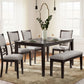 Langwest - Brown - Dining Room Table Set (Set of 6)