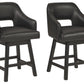 Tallenger - Upholstered Swivel Barstool (Set of 2)