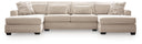 3 Pc. Double Chaise Sectional