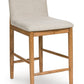 Isanti - Upholstered Barstool (Set of 2) - Light Brown