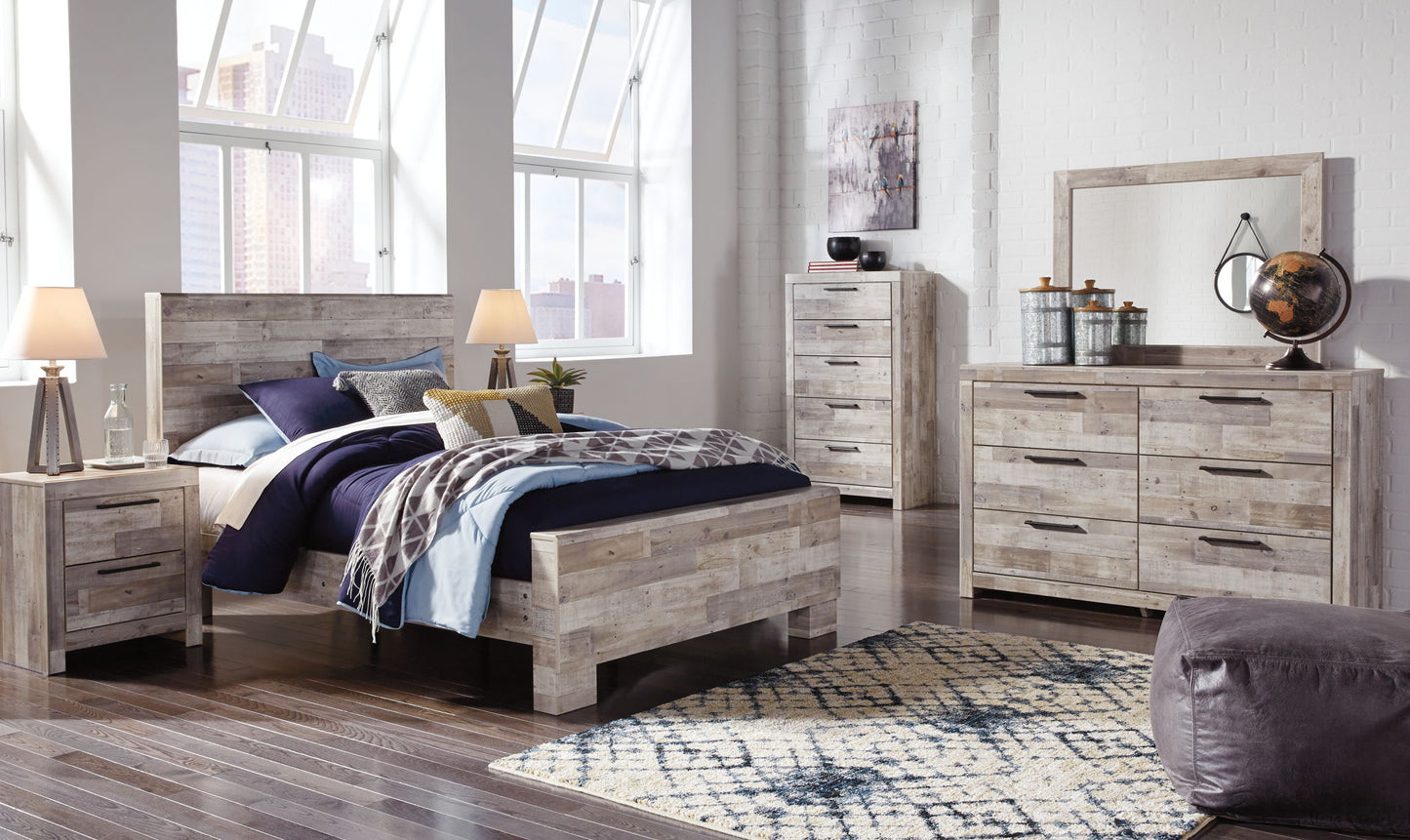 Effie - Panel Bed