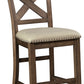 Moriville - Beige - Upholstered Barstool (Set of 2)