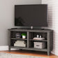 Arlenbry - Gray - Small Corner TV Stand