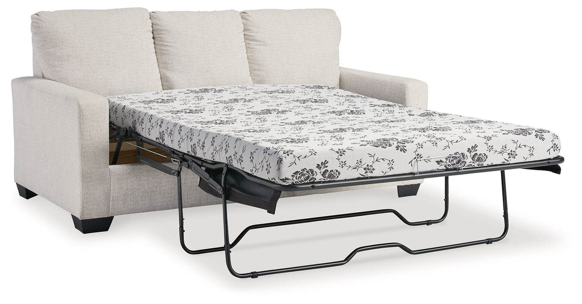 Rannis - Snow - Full Sofa Sleeper - Fabric - Forward Furniture
