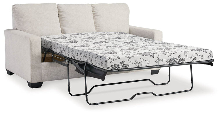 Rannis - Snow - Full Sofa Sleeper - Fabric - Forward Furniture