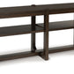 Breckington - Dark Brown - Sofa Table