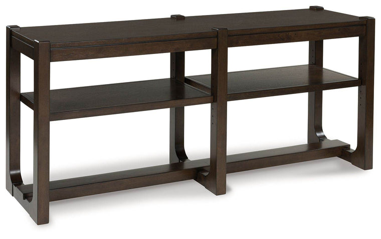 Breckington - Dark Brown - Sofa Table - Forward Furniture