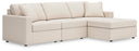 3 Pc. Sectional Sofa With RAF Corner Storage Chaise